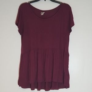 Mossimo Peplum Shirt